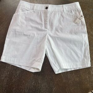 NWT Talbots White Women's Shorts